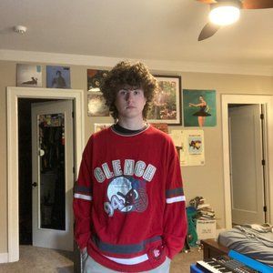 90's Clench Football Crewneck/Sweater